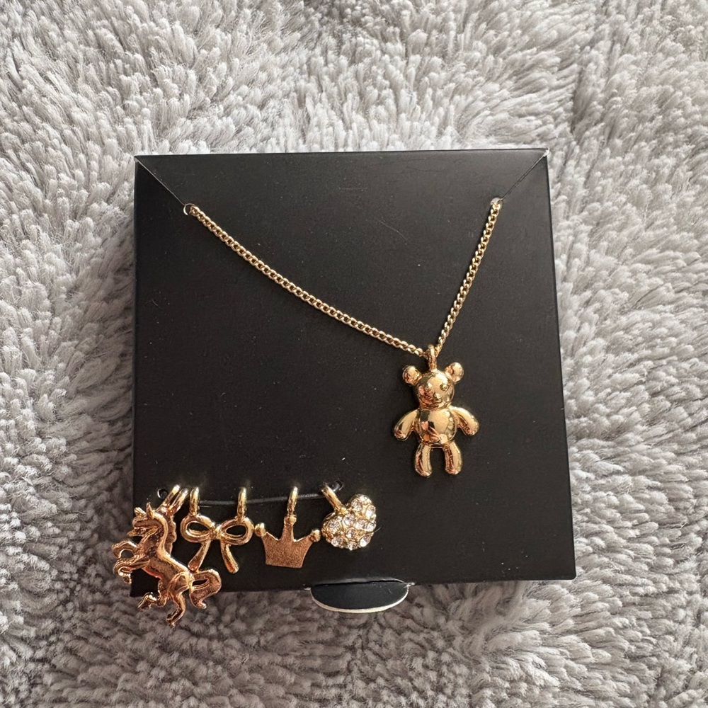 Charm Necklace Set